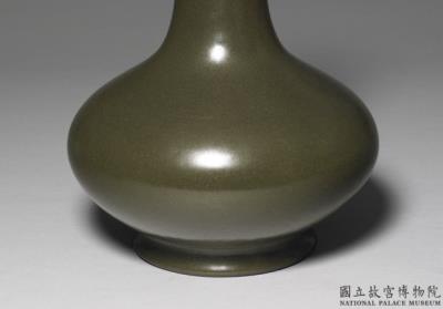 图片[2]-Long-necked vase with tea-dust glaze, Qing dynasty, Qianlong reign (1736-1795)-China Archive